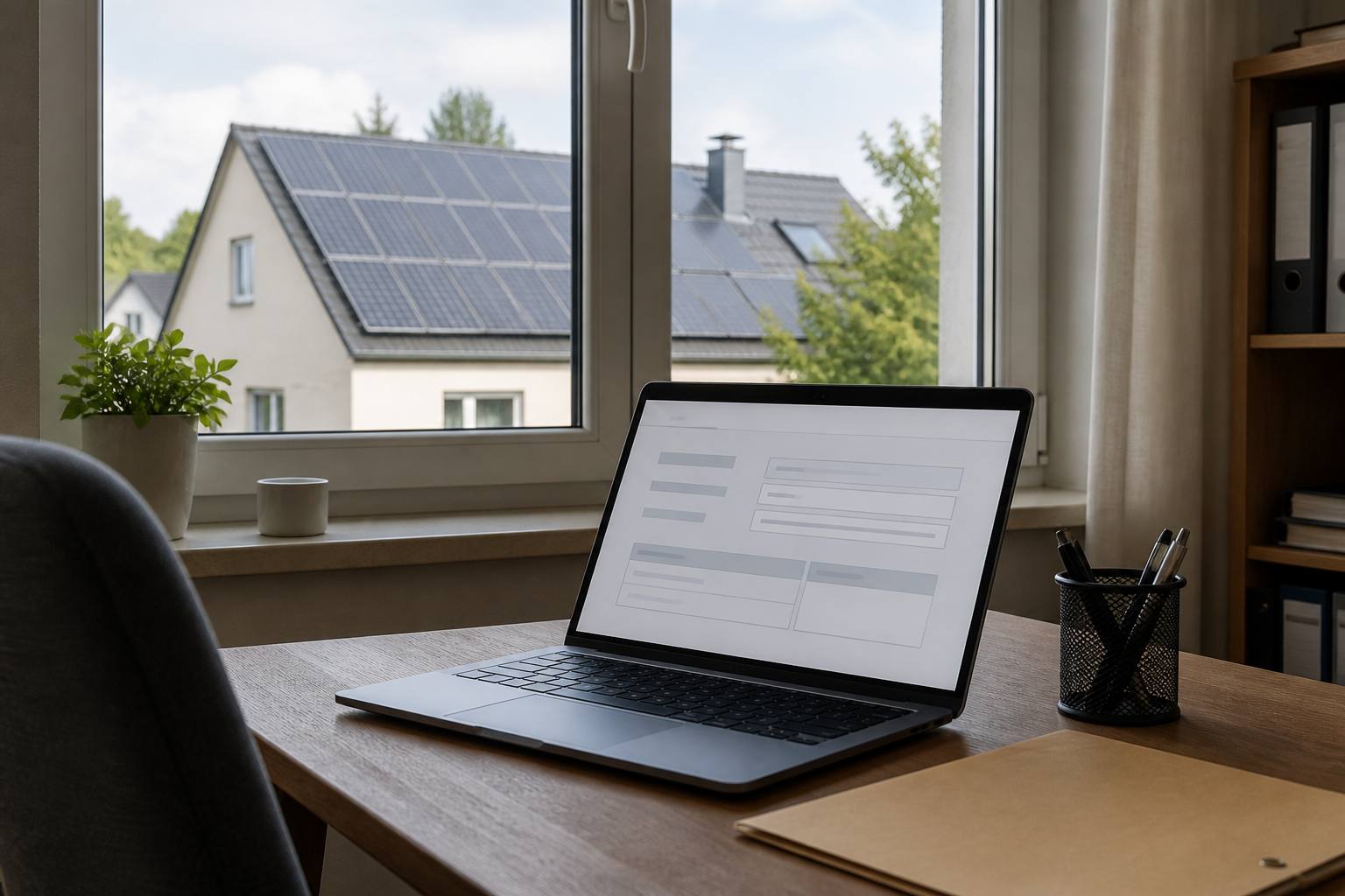 Illustrative Darstellung zum Ratgeberthema PV-Anlage anmelden: Netzbetreiber und Marktstammdatenregister